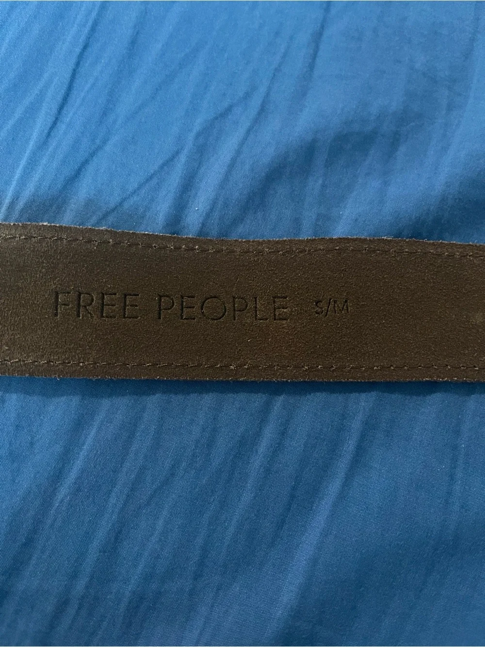 Free People Rising Sun Hip Belt Chocolate Sz S/M NWT